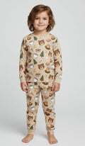 Adventure Awaits Campfire Cubs - Bamboo Long Sleeve Lounge Set