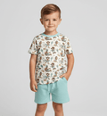 Adventure Awaits Howdy Pals - Kid's Bamboo Daywear Short Set