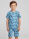 Adventure Awaits Sea Legends - Bamboo Short Sleeve Short Lounge Set