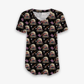 Boo Bash Amuck - Women's Bamboo V Neck Short Sleeve Top
