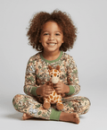 50% Off Storybook Squad Roarin Safari - Bamboo Long Sleeve Lounge Set