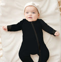 Boo Bash Back in Black - Bamboo Zippy Romper
