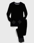 Boo Bash Back in Black - Bamboo Long Sleeve Lounge Set