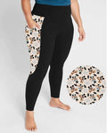 Boo Bash Hey Boo - Adult Casual Thigh Pocket Cloud Soft Leggings