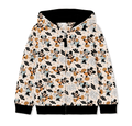 Boo Bash Hey Boo - Kids Zip Up Hoodie Sweatshirt