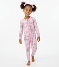 Adventure Awaits Pink Palace - Bamboo Ruffled Zippy Romper