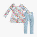 Castles & Cartoons Fairytale Dreams - Bamboo Long Sleeve & Pants Peplum Set