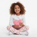 Love Bug Candy Hearts - Kids Bamboo Leggings  (FINAL SALE)