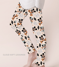 Boo Bash Hey Boo - Adult & Kids Casual Cloud Soft Yoga Band Leggings