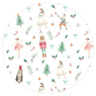 Vintage Nutcracker - Long Sleeve Cloud Soft Lounge Gown