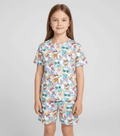 Magic Makers Kitty Power - Bamboo Short Sleeve Short Lounge Set