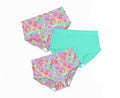 Fairytale Favorites Sea Princess Splashes - Girls Bamboo Underwear 3 Pack