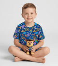 Timeless Tales All Star Pups - Bamboo Short Sleeve Short Lounge Set