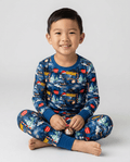 [Pre Order] Festive Favorites Polar Express - Bamboo Long Sleeve Lounge Set (EST SHIP EARLY NOV)