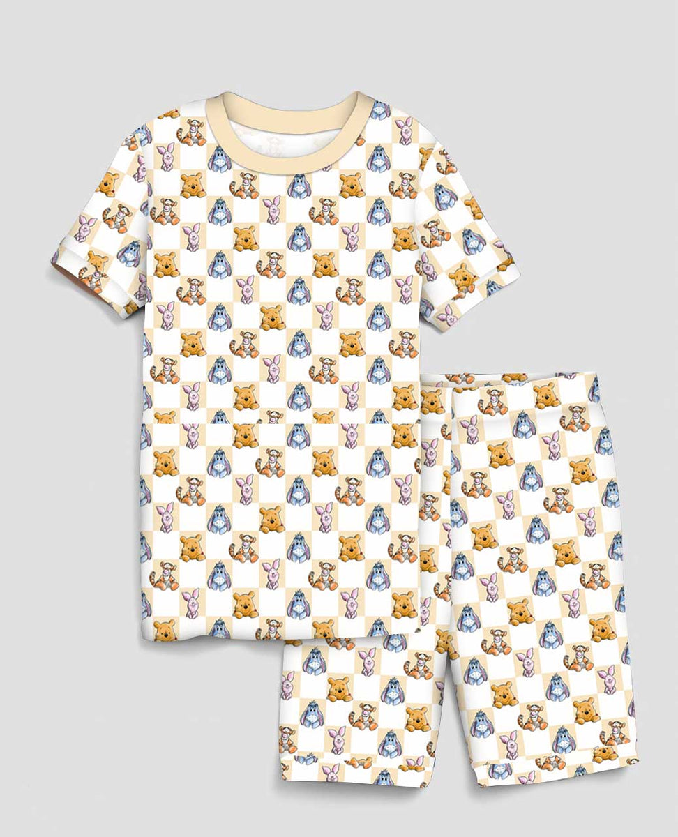 Magic Moments Pooh Blocks - Bamboo Short Sleeve Short Lounge Set ...