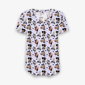 Boo Bash Wicked Princess - Women's Bamboo V Neck Short Sleeve Top