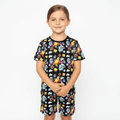 Rough & Rowdy Fort Nights - Bamboo Short Sleeve Short Lounge Set
