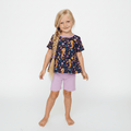 Adventure Awaits Lost Princess - Bamboo Short Sleeve & Shorts Peplum Set