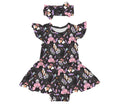Boo Bash Evil Magic - Bamboo Twirl Skirt Bodysuit