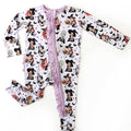 Boo Bash Wicked Princess - Bamboo Ruffled Zippy Romper