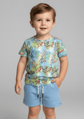 Royal Quest Zoo Crew - Kid's Bamboo Daywear Short Set