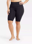 Athletic Black Thigh Pocket 11" Short