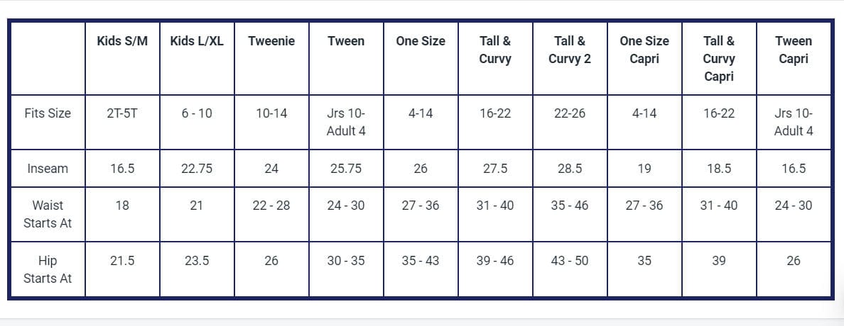 Original Buttery Soft Black Ladies Regular & Capri Length Buttery Soft Leggings