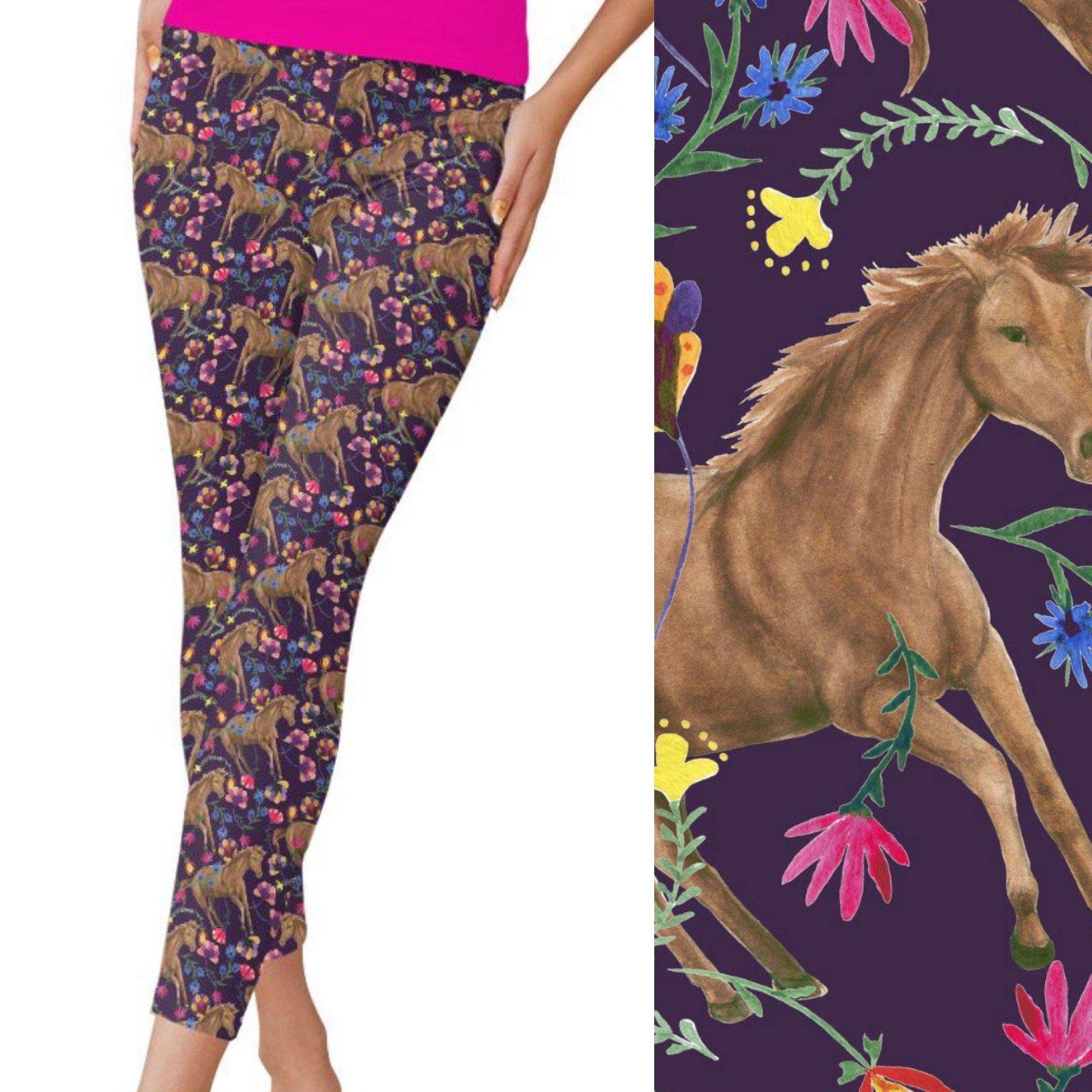 Meadow Horse Soft-as-a-Cloud Leggings