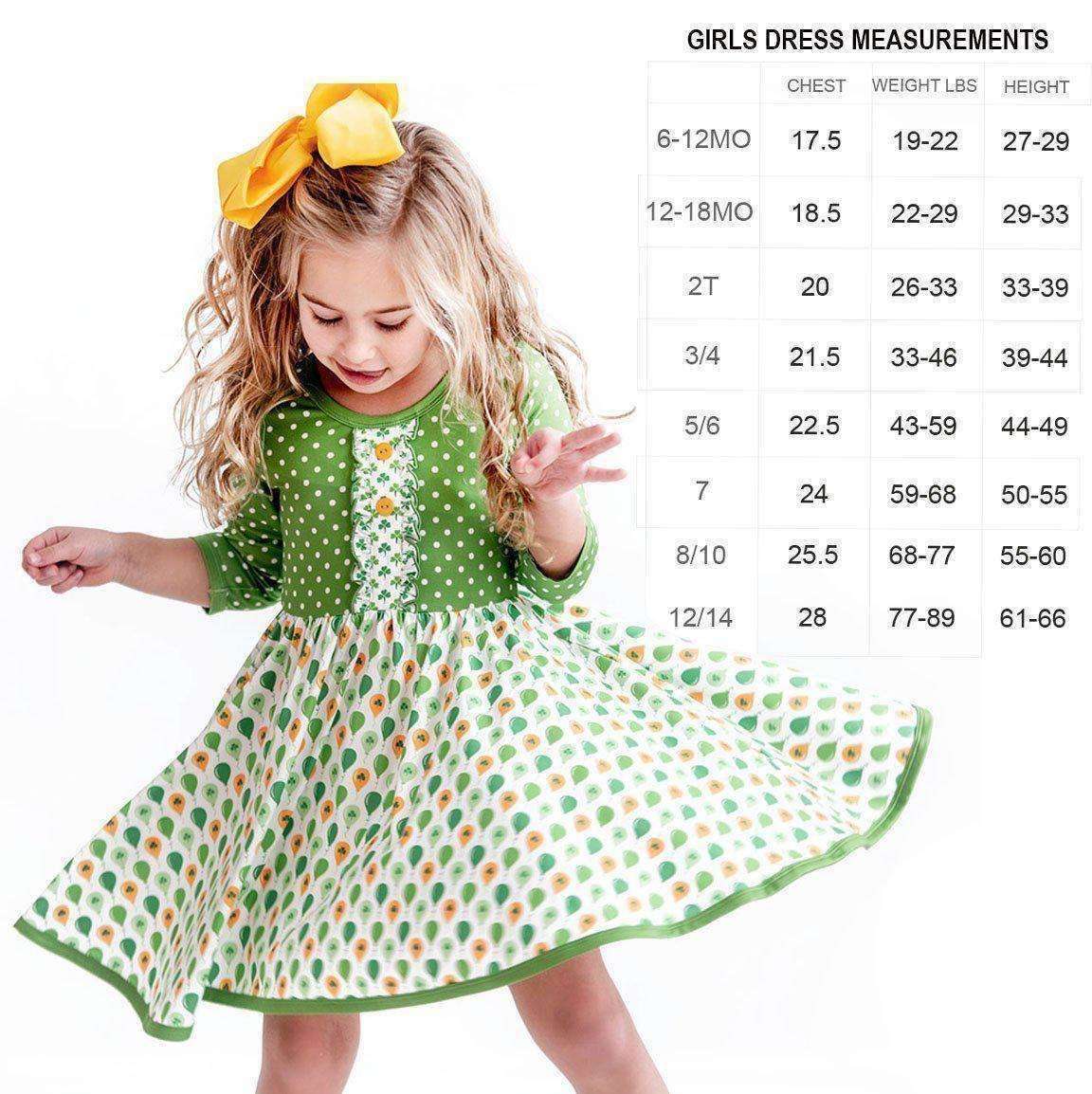 Spring 2022 Rapunzel Ruffle - Girls Hugs Twirl Dress - VER2