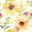 Sunny Sunflower Long Sleeve - Cloud Soft Girls Hugs Twirl Dress